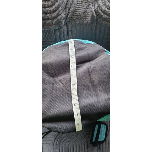 Pavilia Large Aqua Blue Utility Tote Bag With Drawstring Closure & Pockets - Dur - Picture 10 of 10